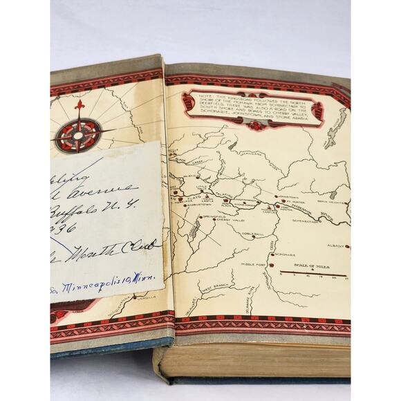 Drums Along The Mohawk By Walter Edmonds Vintage 1936 American Revolutionary War - Picture 12 of 15